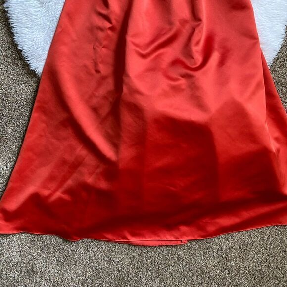 David’s Bridal Dress Size Small 10 Flower Girl Fall Wedding Tulle Long - Picture 12 of 15